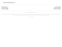 Tablet Screenshot of fortheloveoflingerie.com